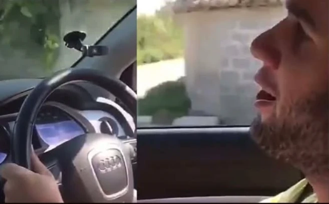 Videoja që “tërboi” rrjetin! Reagon tezja e Stenaldos pas pamjeve ku banori i BBVA nget një automjet: Komentet negative…